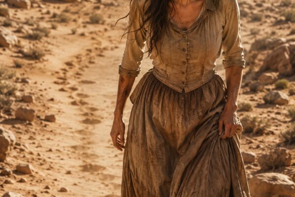 Ella fue dejada sola en el desierto PARA MORIR… pero alguien estaba guiando sus pasos