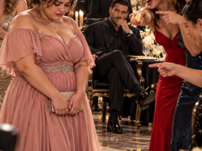 **Se burlaron de la ropa de la chica curvy sin saber que el jefe de la mafia observaba cada humillación en silencio**