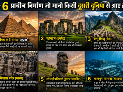 # 6 प्राचीन निर्माण जो मानो किसी दूसरी दुनिया से आए हों